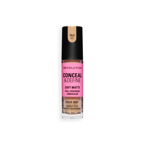 Makeup Revolution - Corretivo Líquido Conceal & Define Soft Matte - C6.2NC