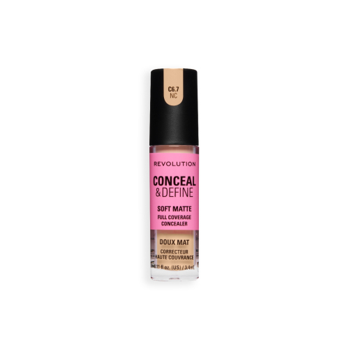 Makeup Revolution - Corretivo Líquido Conceal & Define Soft Matte - C6.7N