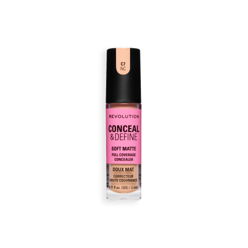 Makeup Revolution - Corretivo Líquido Conceal & Define Soft Matte - C7NC