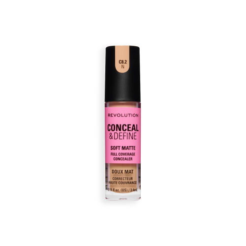 Makeup Revolution - Corretivo Líquido Conceal & Define Soft Matte - C8.2N