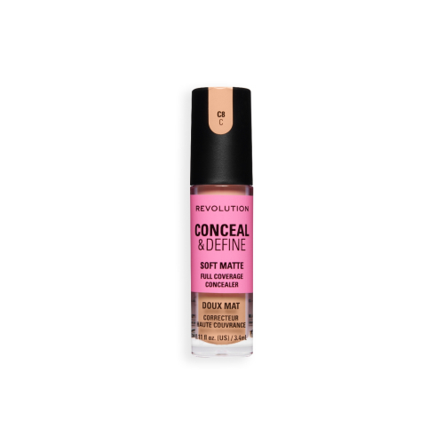 Makeup Revolution - Corretivo Líquido Conceal & Define Soft Matte - C8C