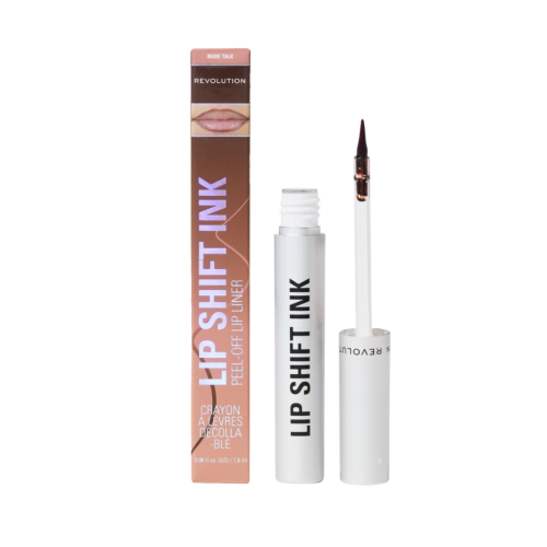Makeup Revolution - Delineador de lábios Lip Shift Ink Peel Off - Nude Talk