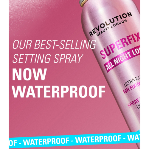 Makeup Revolution - Spray fixador de maquilhagem Superfix All Night Long Waterproof