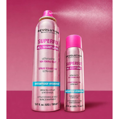 Makeup Revolution - Spray fixador de maquilhagem Superfix All Night Long Waterproof