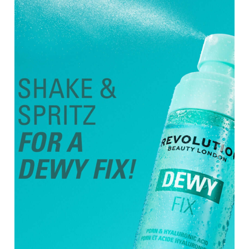 Makeup Revolution - Fixador de maquilhagem hidratante Dewy Fix