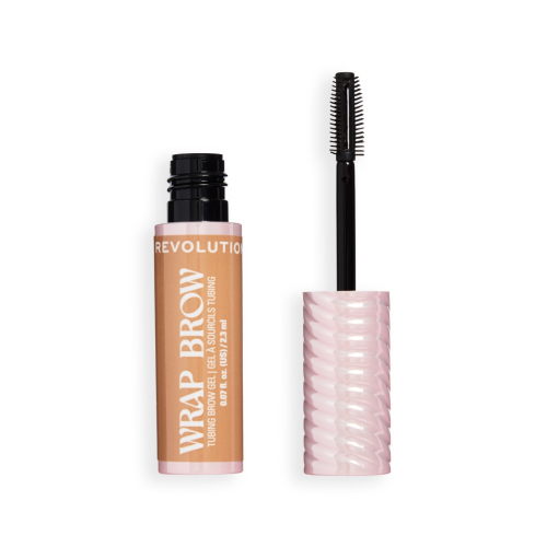 Makeup Revolution - Gel para Sobrancelhas Wrap Brow - Cool Medium Brown