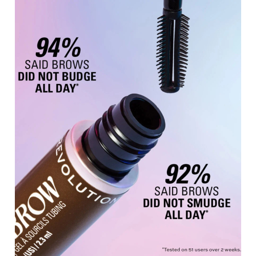 Makeup Revolution - Gel para Sobrancelhas Wrap Brow - Cool Medium Brown