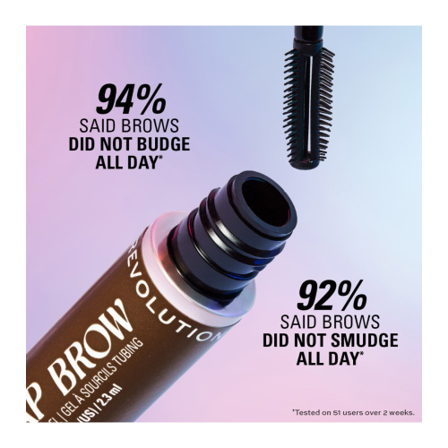 Makeup Revolution - Gel para Sobrancelhas Wrap Brow - Ebony Black