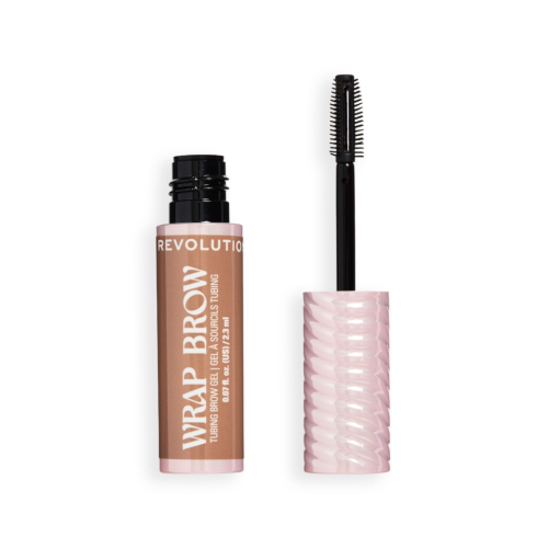 Makeup Revolution - Gel para Sobrancelhas Wrap Brow - Warm Medium Brown