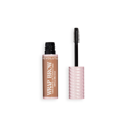 Makeup Revolution - Gel para Sobrancelhas Wrap Brow - Warm Medium Brown