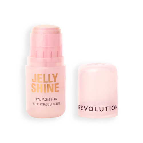 Makeup Revolution - Iluminador Jelly Shine Shadow and Highlight Stick - Ethereal Pink