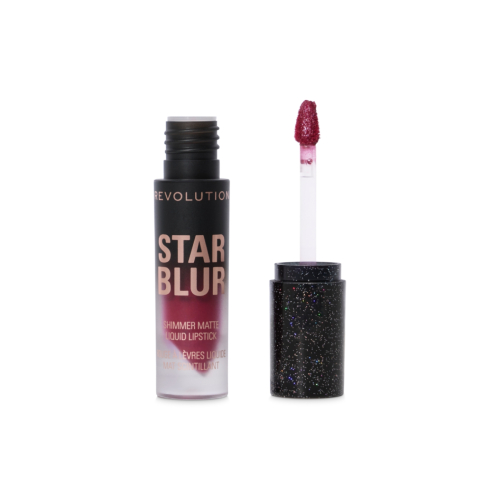Makeup Revolution - Batom Líquido Matte com Brilho Star Blur - Crimson Envy