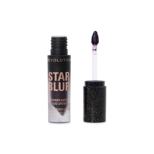 Makeup Revolution - Batom Líquido Matte com Brilho Star Blur - Midnight Eclipse