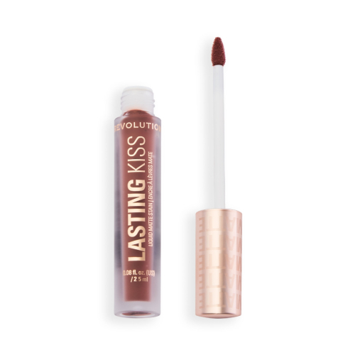 Makeup Revolution - Batom Líquido Matte Lasting Kiss - Spiced Brown