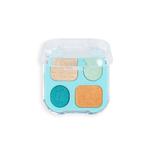 Makeup Revolution - Mini paleta de sombras Bouncy Pop - Aqua Splash
