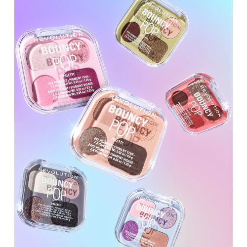 Makeup Revolution - Mini paleta de sombras Bouncy Pop - Dream