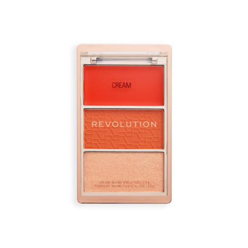 Makeup Revolution - Paleta de coloretes Icon Blush - Tangerine Tease