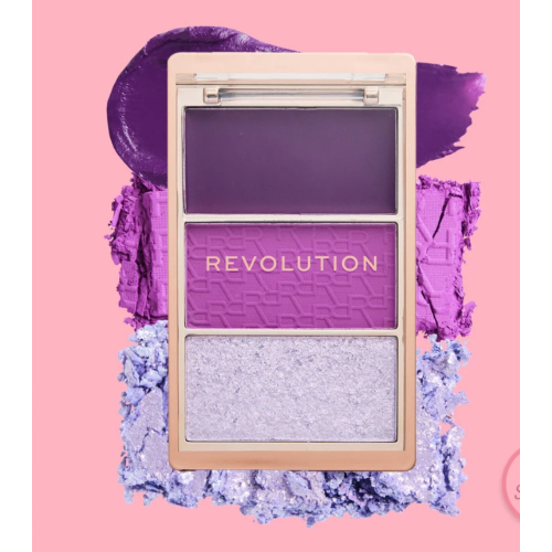 Makeup Revolution - Paleta de coloretes Icon Blush - Violet Vogue