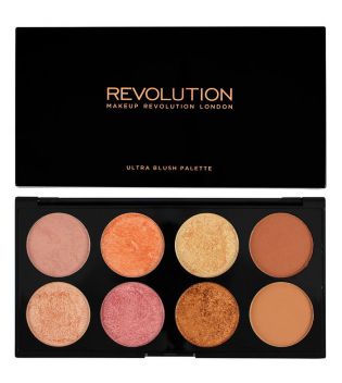 Makeup Revolution - Ultra Blush e contorno paleta  - Golden Sugar 2
