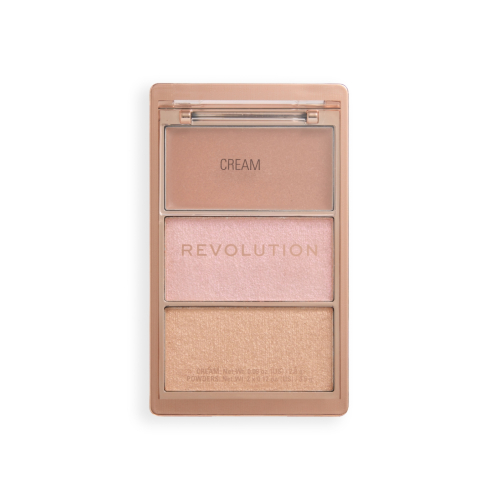 Makeup Revolution - Paleta de Iluminadores Highlight Icon - Molten Bronze