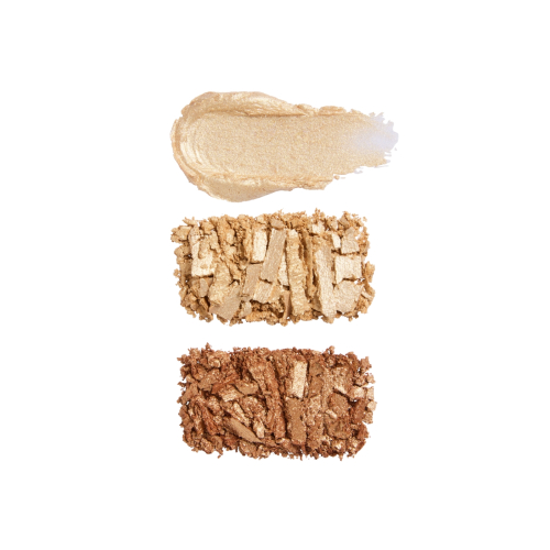 Makeup Revolution - Paleta de Iluminadores Highlight Icon - Rosy Gold Glow