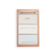 Makeup Revolution - Paleta de Iluminadores Highlight Icon - White Wishes