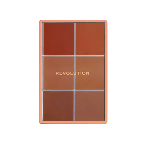 Makeup Revolution - Paleta de Rosto Everything Base Face Icon Complexion - Dark