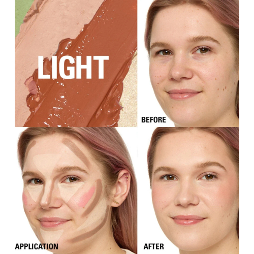 Makeup Revolution - Paleta de Rosto Everything Base Face Icon Complexion - Light