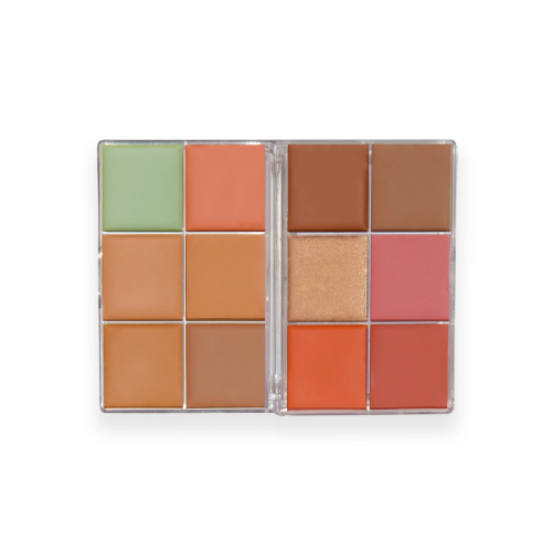 Makeup Revolution - Paleta de Rosto Everything Base Face Icon Complexion - Medium