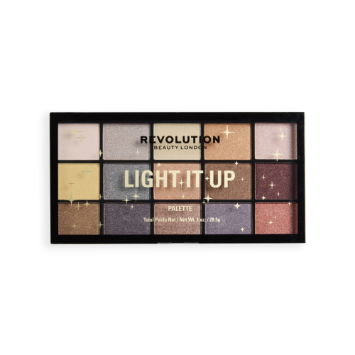 Makeup Revolution - Paleta de sombras Reloaded - Light It Up