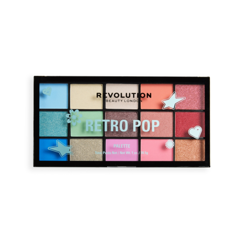 Makeup Revolution - Paleta de sombras Reloaded - Retro Pop