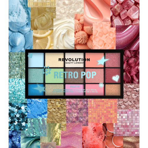 Makeup Revolution - Paleta de sombras Reloaded - Retro Pop