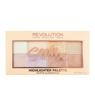Makeup Revolution - Paleta de iluminadores - Soph X