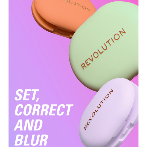 Makeup Revolution - Pós compactos Powder Pops Colour Correct - Dark to Deep