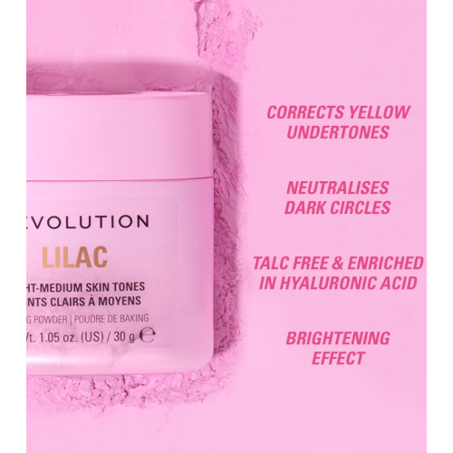 Makeup Revolution - Pó solto para Baking - Sweet Lilac