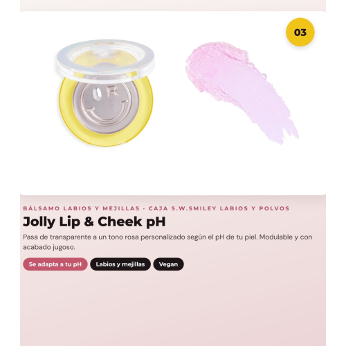 Makeup Revolution - Conjunto *S.W.Smiley* - Brilho labial Stellar Shine + Brilho labial Pink Bliss + Bálsamo para lábios e bochechas pH + Pós soltos Sunshine