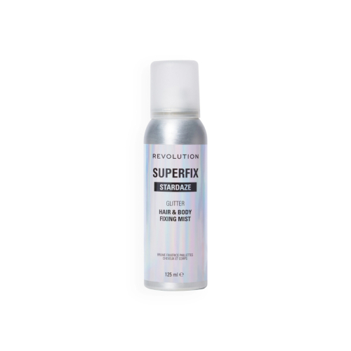 Makeup Revolution - Spray de glitter para corpo e cabelo Superfix Stardaze