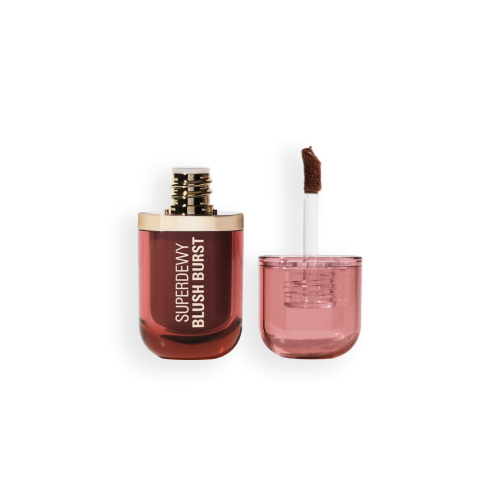 Makeup Revolution - *Super Dewy*  - Blush líquido  Blush burst - Caramel Cooler Bronze