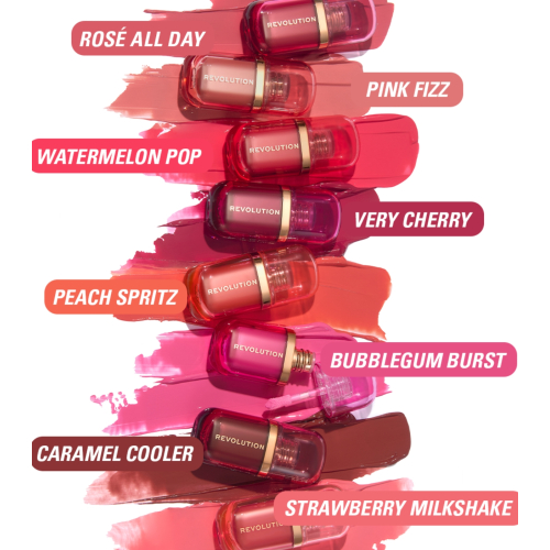 Makeup Revolution - *Super Dewy*  - Blush líquido  Blush burst - Caramel Cooler Bronze