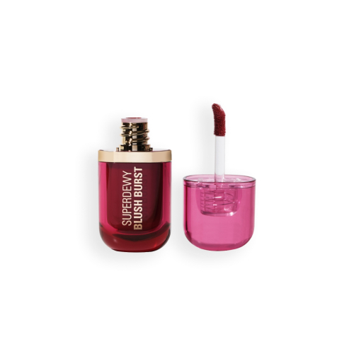 Makeup Revolution - *Super Dewy*  - Blush líquido  Blush burst - Very cherry berry