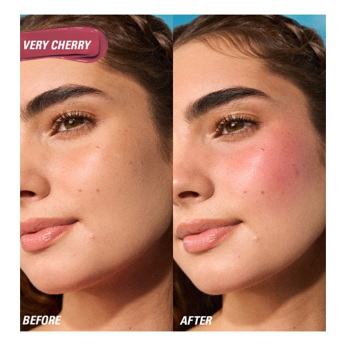 Makeup Revolution - *Super Dewy*  - Blush líquido  Blush burst - Very cherry berry