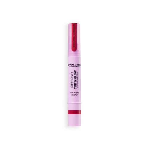 Makeup Revolution - *Super Dewy* - Colorete líquido Tint N Glow - Berry Blissful