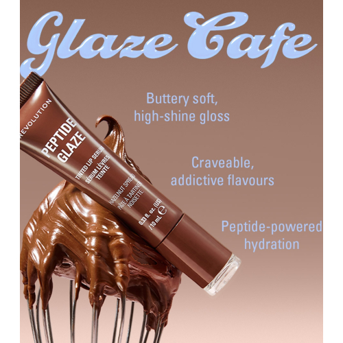 Makeup Revolution - Batom Líquido com Sérum Peptide Glaze - Hazelnut Spread