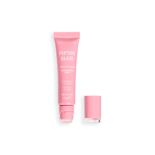 Makeup Revolution - Batom Líquido com Sérum Peptide Glaze - Strawberry & Cream