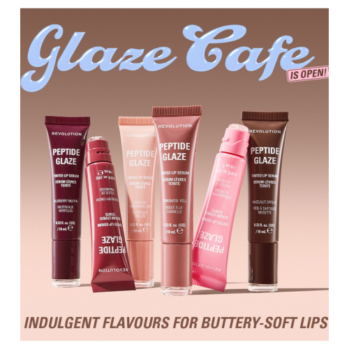 Makeup Revolution - Batom Líquido com Sérum Peptide Glaze - Strawberry & Cream