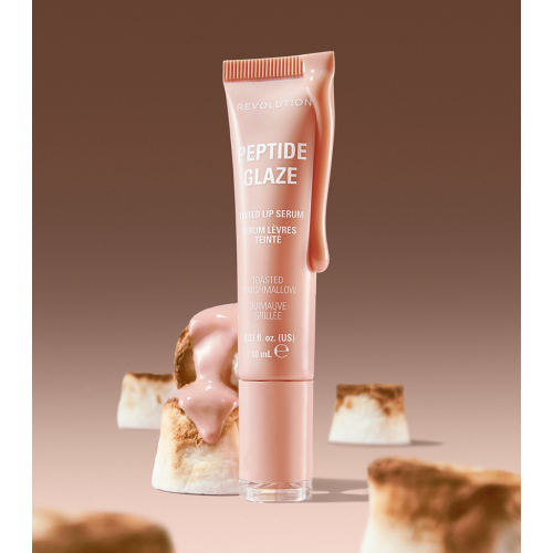 Makeup Revolution - Lip Tint com Sérum Peptide Glaze - Toasted Marshmallow