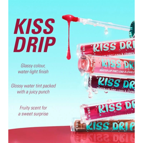 Makeup Revolution - Lip Tint Kiss Drip Water - Melon Mist