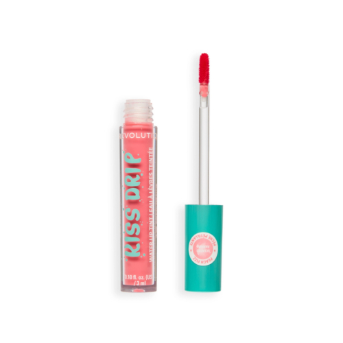 Makeup Revolution - Lip Tint Kiss Drip Water - Peach Fizz