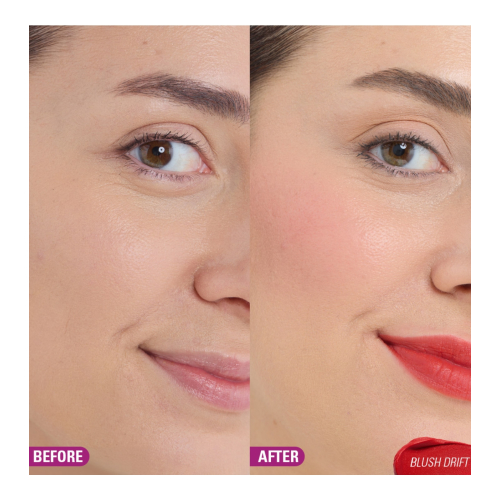 Makeup Revolution - Blush e Batom Líquido Bouncy Pudding - Brush Drift