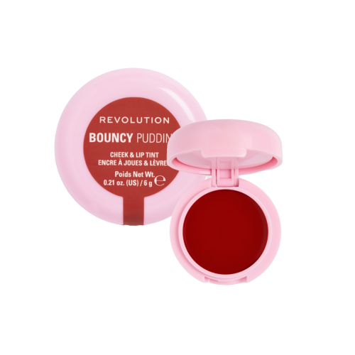 Makeup Revolution - Blush e Batom Líquido Bouncy Pudding - Brush Drift